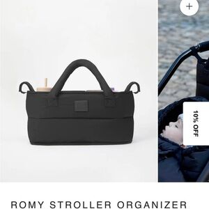 Black Stroller Organizer by 7 AM Enfant